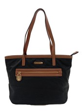MICHAEL KORS Borsa a spalla Donna Borsa nero-marrone stile casual