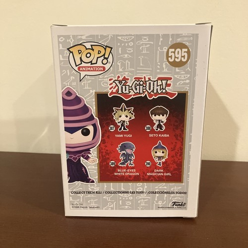 Funko Pop! Animation Yu-gi-oh 595 Dark Magician Hot Topic Exclusive Vinyl Figure - Picture 3 of 7