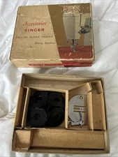 Vintage Singer  306K, 319K, 320K - Fashion Disc Set (12 Discs) + Foot + Plate