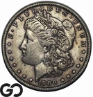 1900-O/CC Morgan Silver Dollar Coin, Scarcer Variety, Choice VF++/XF
