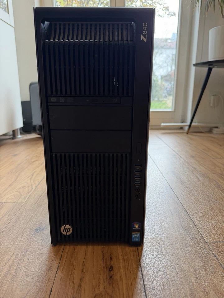 HP Z840 Workstation, 2 x Xeon E5-2640 v3 @ 2,60 GHz / 32 GB RAM / 256 GB SSD