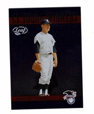 Whitey Ford 2005 Leaf Cy Young Winners Insert New York Yankees Card #CYW 2
