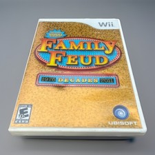 Family Feud: Decades (Nintendo Wii, 2010) Complete