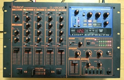 Roland DJ-2000 DJ Mixer Tested Working | eBay