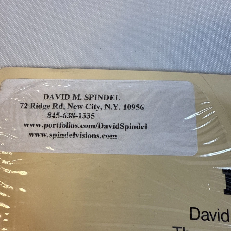 1992 The Art of David Spindel ~ Portfolio of Five Prints - Baseball New Sealed - Image 4 of 4