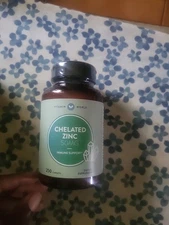 Vitamin World Chelated Zinc Gluconate 50 mg Immune Support 250 Caplets 1/2026