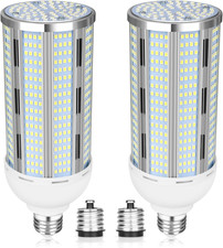 100W LED Corn Bulb 2 Pack, 12000 Lumens Super Bright Light, 5000K Daylight White
