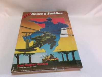 趣味・スポーツ・実用 Boots & Saddles: Air Cavalry in the 80s GDW Boots And Saddles Air Cavalry In The 80s Board Game Unpunched