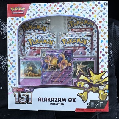 pokémon trading card game 151 alakazam ex box 151