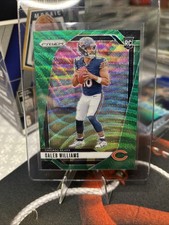 2024 Panini Prizm - Rookies Caleb Williams #301 Green Wave Prizm (RC)