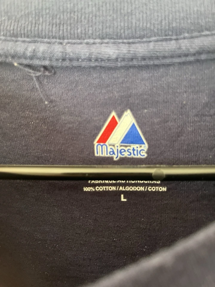 Camiseta deportiva vintage Majestic Detroit Tigers Al Kaline azul para hombre talla grande L Foto 3 de 4