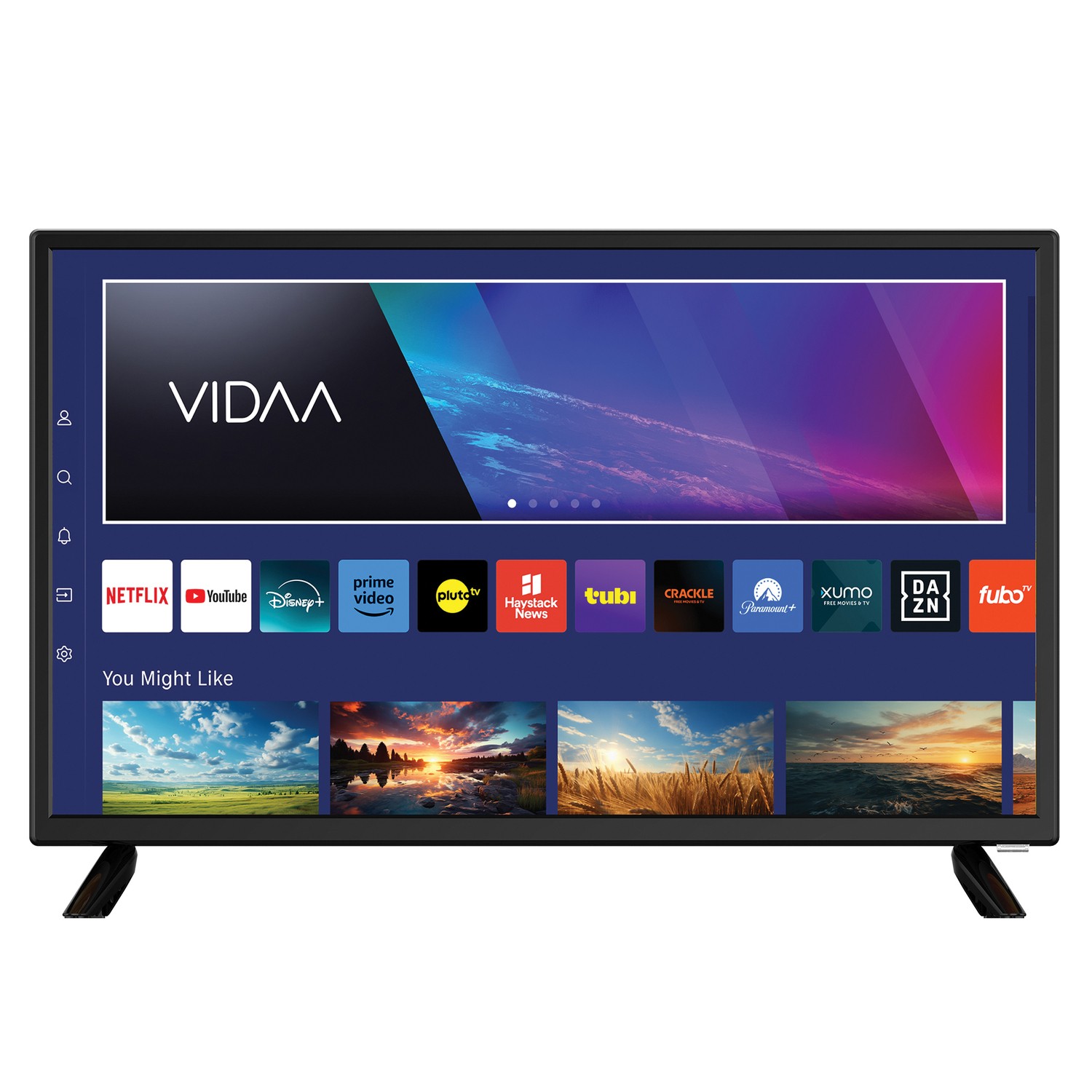 24" 1366x768 LED Widescreen TV/DVD Combo, AC/DC Compatible