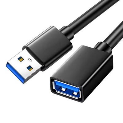 USB 3.0 Extension Cable Male to Female Data Cord for TV PS4 Xbox One Retail Pack