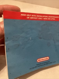 Kirby's Adventure Nintendo NES Manuale Istruzioni Libretto SOLO Leggere Descrizione