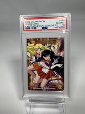 Sailor Moon - Carddass World EX Part 2 FOIL Holo Card SP4 Mars Venus PSA 10