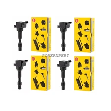 U5385 2015-2020 For Hyundai Sonata Tucson Optima 2.4L 4 x OEM NGK Ignition Coil