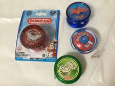 Assorted Duncan YO YO toys, lot of 4