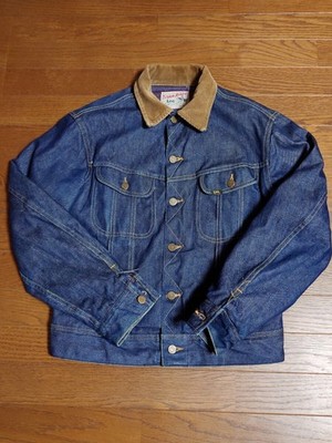 Vintage 1960s Lee 101LJ Storm Riders Denim Jacket Outer Mens Size 38 Rare