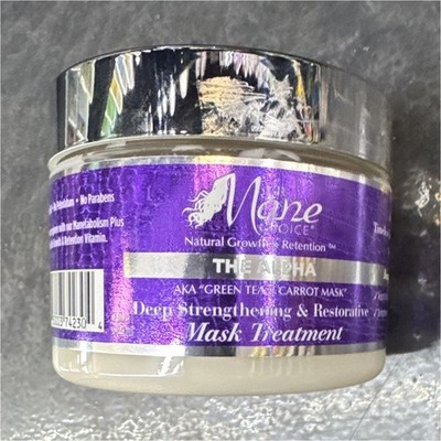 The Mane Choice Alpha AKA Green Tea & Carrot Hair Mask w/ Biotin 12 fl oz