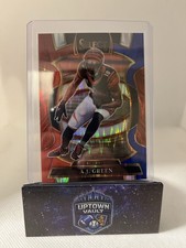 2025 Panini Select - Concourse A.J. Green #99 Red & Blue Shock Prizm
