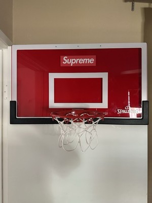 Supreme Spalding Mini Basketball Hoop | eBay