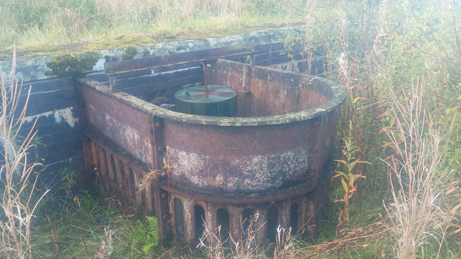 Vintage Float Valve Water Feature