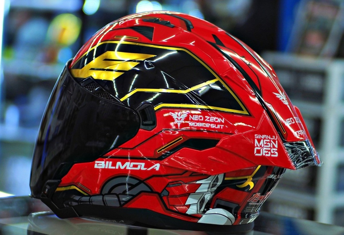 Motorcycle helmet Bilmola GUNDAM UNICORN SHINANJU AD-Jet Open Face Express