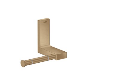 hansgrohe AXOR UNIVERSAL Rectangular Toilettenpapierhalter, Metall, einzeln,