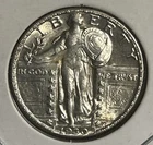 1930 Standing Liberty Quarter ~ AU Detail