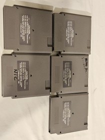 NES 5 Games Lot Simpson's, Roger Rabbit, Blades Of Steel, Arch Rivals, NARC