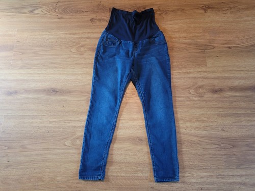 Indigo Blue Maternity Jeans Full Panel Ladies Size XL