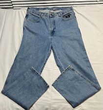 Vintage Harley Davidson Jeans Mens 36x32 Blue Regular Straight Leg Made in USA