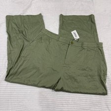 NWT Cider Sage Green Wide Leg Trousers Pants Size 3XL