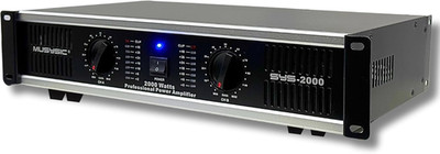 Professional Power Amplifier 2 Channel 2000W - Home Audio Component Amplifiers f