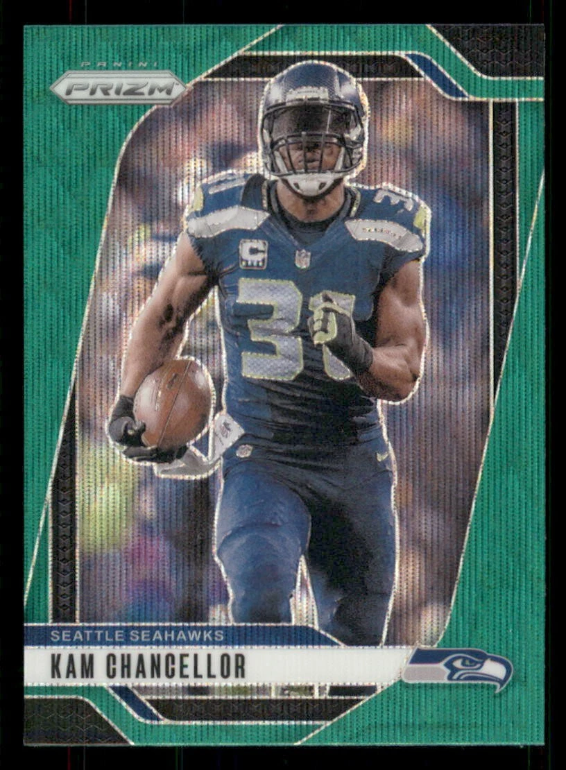 Kam Chancellor 2024 Panini Prizm #266 Green Wave Seattle Seahawks