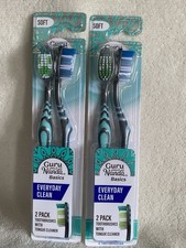 Lot of 4 Dental Guru Nanda Soft Toothbrushes 2 pack x 2