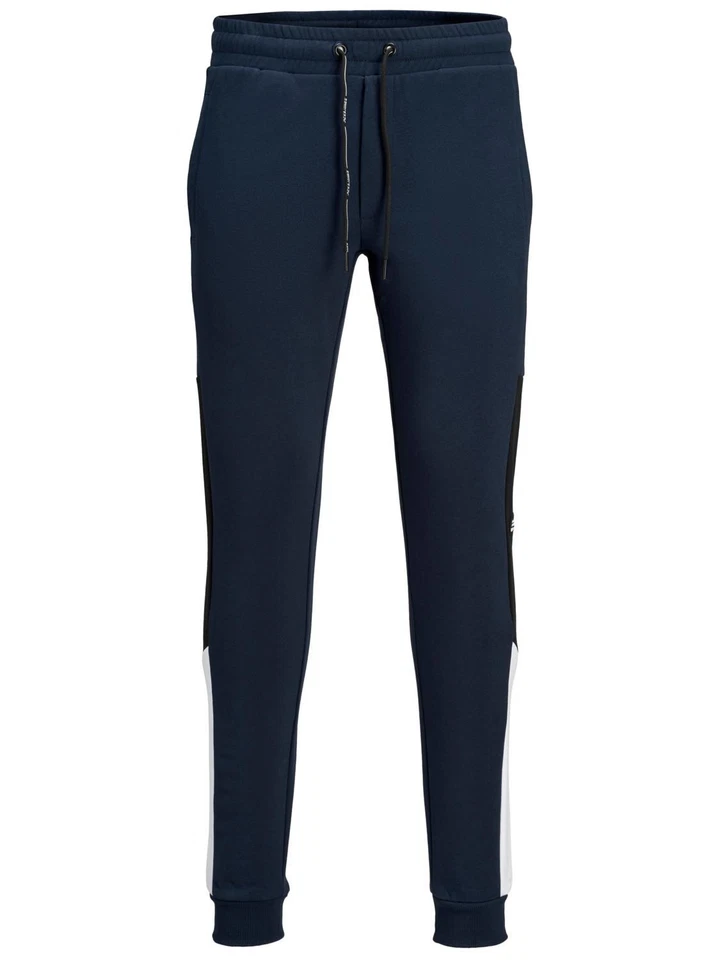 Jack&Jones Hombre Logo Estampado Talla Grande Sudor Pantalones 12177631 ( Will ) - Imagen 2 de 4