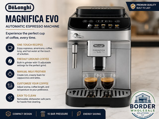 De'Longhi Magnifica Evo Espresso Machine ECAM29084SB (Silver)