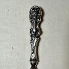 Letter opener  GORGEOUS FRANK SMITH WALLACE LION PATTERN STERLING  44.5 GRAMS