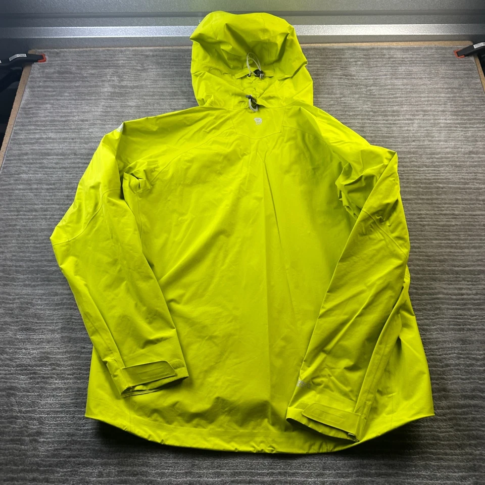 Chaqueta Mountain Hardwear Para Hombre Extra Grande Verde Quasar Lite Impermeable Foto 2 de 4