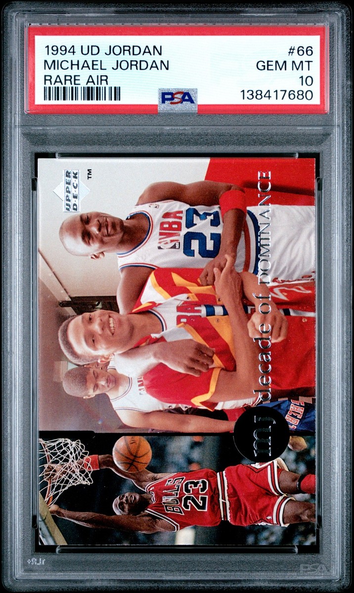 1994 Upper Deck Mj Rare Air #66 Michael Jordan Rare Air PSA 10
