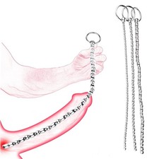 Male Urethra Penis Plug Stainless Steel Sounds Beads Sounding Rod Stretcher