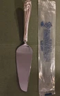 Vintage Kirk Stieff  Sterling Handle Stainless Blade Pie/Cake Server w/Care Bag