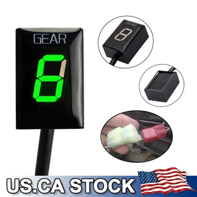 Motorcycle 1-6 Gear Indicator Speed Display Meter for Honda CBR600RR 2003-2009