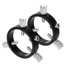 50mmD Adjustable Guiding Scope Rings, 2pcs Metal Guide Scope Rings, Black