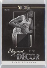 2018 Panini Noir Elegant Décor Rookie Jerseys 43/65 Omari Spellman #ED-OSP 0q2u