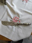 Large Antique Silver Plated Fish Server with Engraved Fish Design Martin Naylor