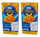 2 x Kraft Macaroni - Mac and Cheese - 2 x 7.25oz / 206g