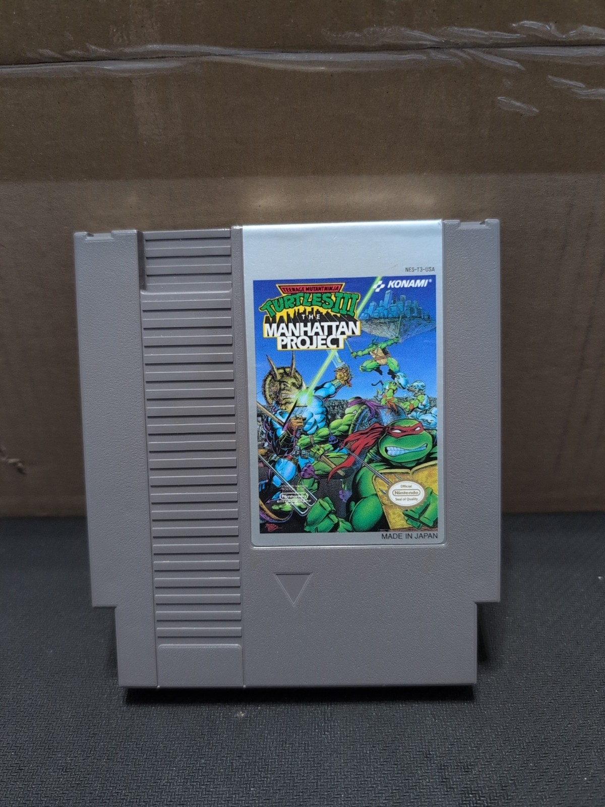 Teenage Mutant Ninja Turtles III: The Manhattan Project Nintendo NES. Authentic.