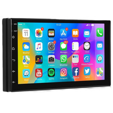 Autoradio Din 2 Android mit Bildschirm, Kamera, GPS, Bluetooth, Touchscreen, Neu